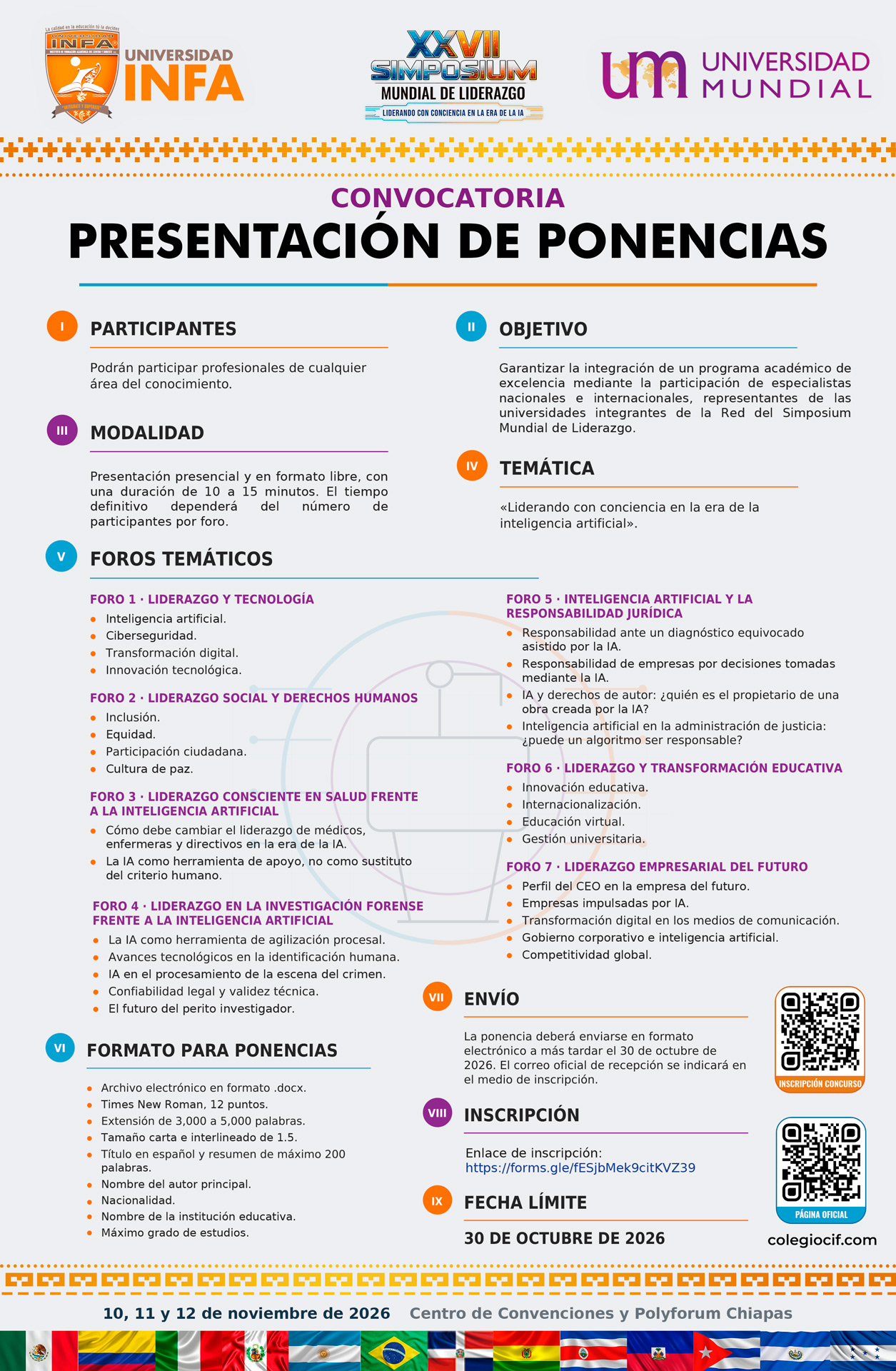 Convocatoria de Ponencias