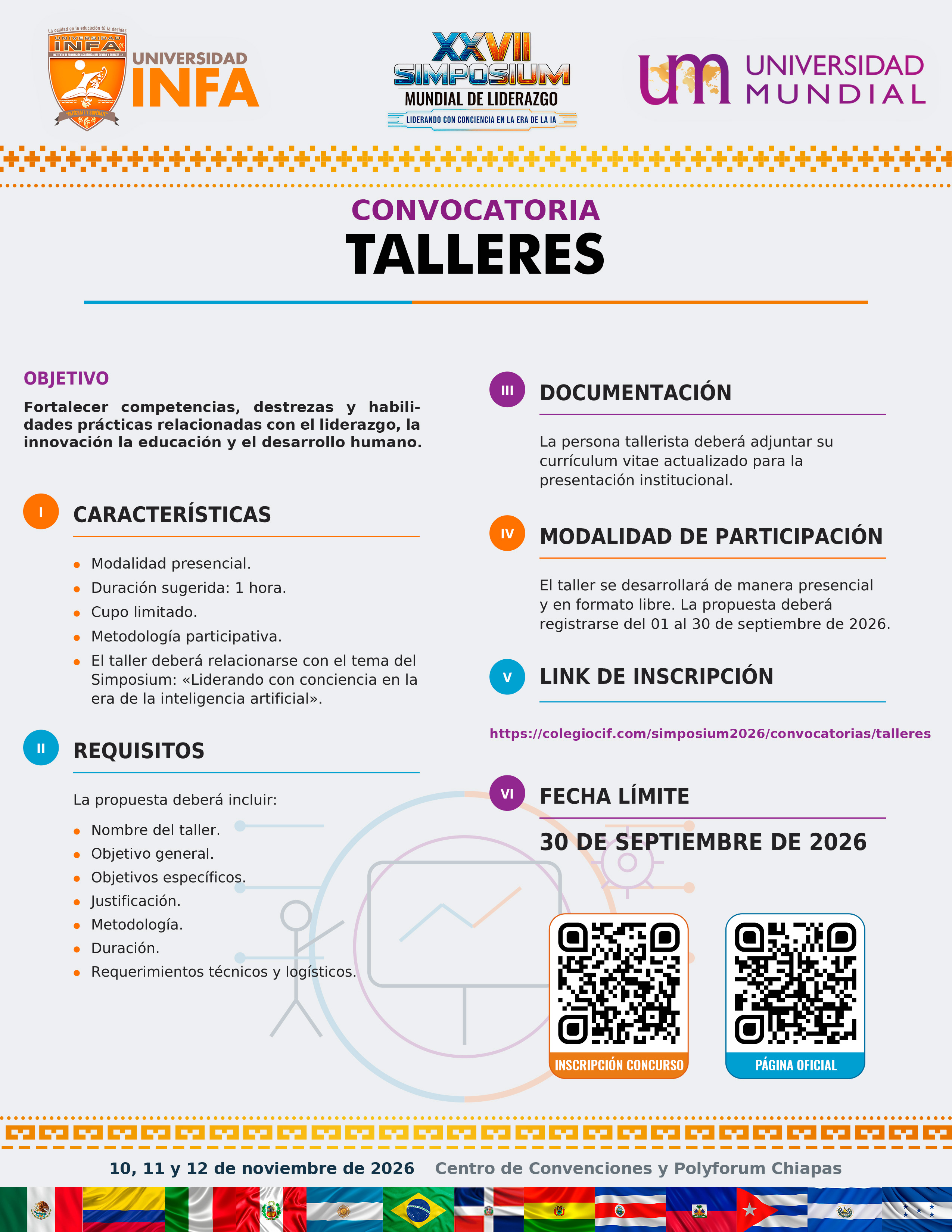 Convocatoria de Talleres