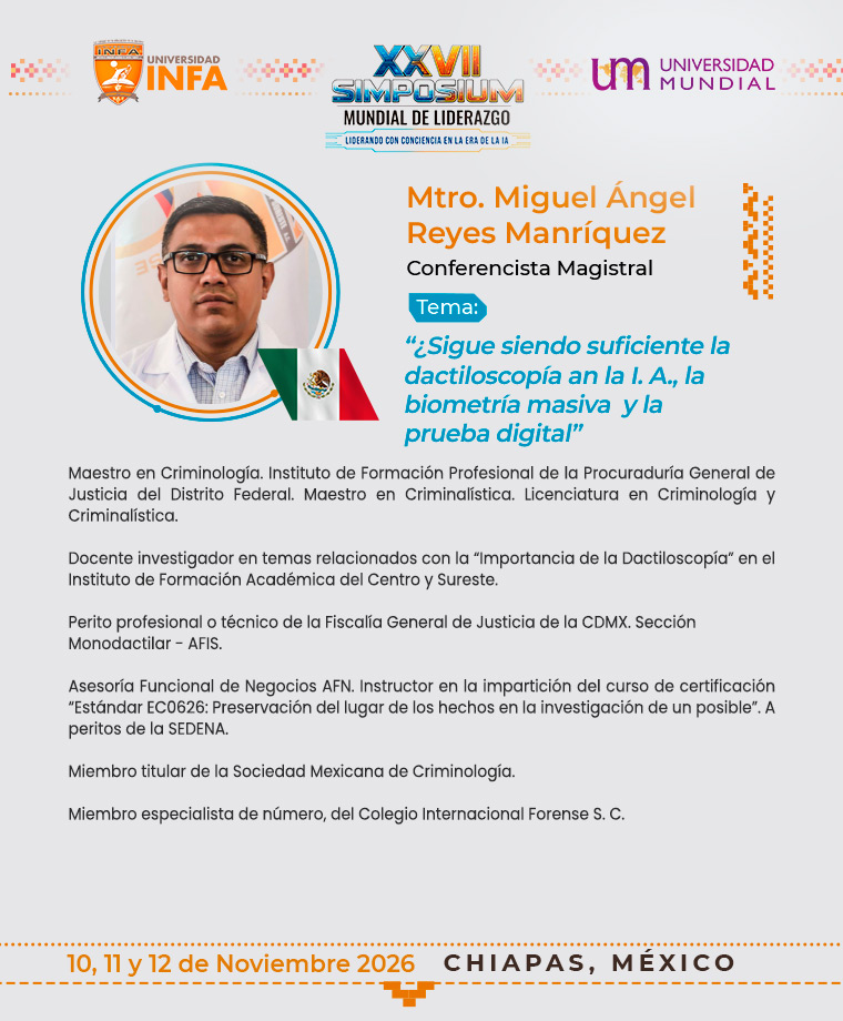 Semblanza de Mtro. Miguel Ángel Reyes Manríquez