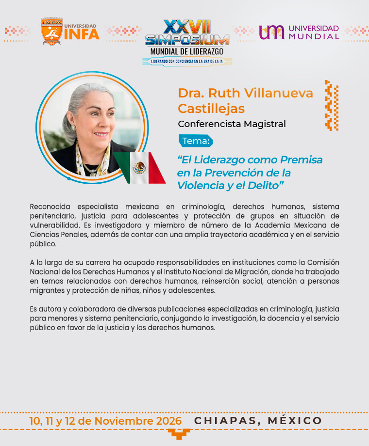 Semblanza de Dra. Ruth Villanueva Castillejas