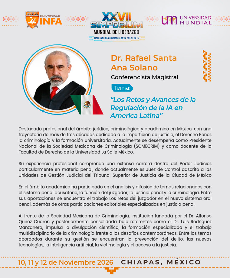 Semblanza de Dr. Rafael Santa Ana Solano