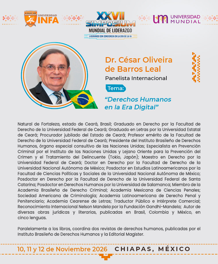 Semblanza de Dr. César Oliveira de Barros Leal