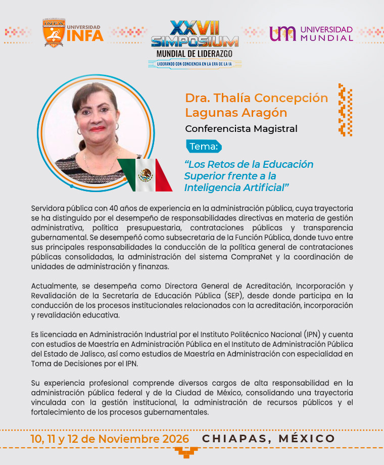 Semblanza de Dra. Thalía Concepción Lagunas Aragón
