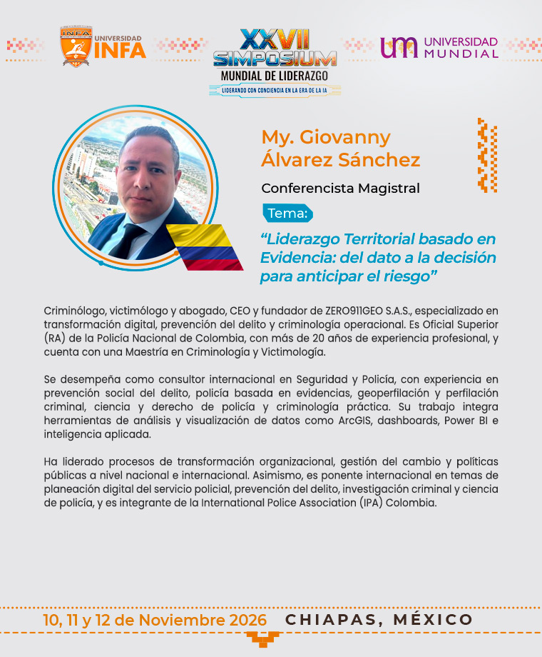 Semblanza de My. Giovanny Álvarez Sánchez